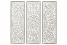 Veggdekorasjon MDF 120,5X2X121,5  WHITE thumbnail