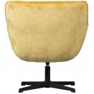 WOOOD WIBO SWIVEL ARMCHAIR IN CHINELLE FABRIC - CARRIE  thumbnail