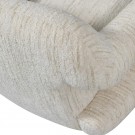 WOOOD FOLKE ARMCHAIR CHENILLE 2 farger Natur og old pink thumbnail