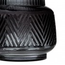 Vase i grått glass 17x17x24 thumbnail