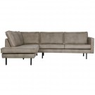 BePureHome RODEO CORNER SOFA LEFT ELEPHANT SKIN thumbnail