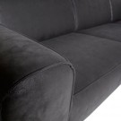 WOOOD STATEMENT XL 4-SEATER 372 CM SUEDINE BLACK thumbnail