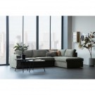 WOOOD FREDDIE CORNER SOFA RIGHT WARM GREEN thumbnail