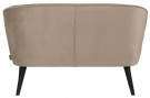 WOOOD SARA SMALL SOFA VELVET KHAKI thumbnail