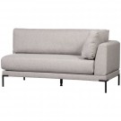 Vtwonen COUPLE DINING BENCH CORNER ELEMENT LEFT LIGHT GREY thumbnail
