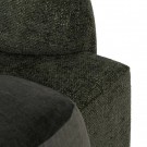 SOFA GREEN FABRIC ROOM 180 X 92 X 70 CM thumbnail