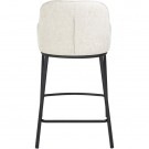 2stk. Whitney barstoler - lys beige. thumbnail