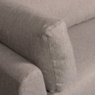 Vtwonen COUPLE DINING BENCH CORNER ELEMENT RIGHT TAUPE thumbnail