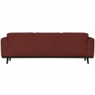 WOOOD STATEMENT 3-SEATER 230 CM BOUCLE CHESTNUT thumbnail