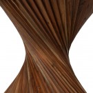 DINING TABLE BROWN ACACIA WOOD ROOM 130 X 130 X 76 CM SKU. 612793 thumbnail
