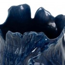 VASE BLUE CERAMIC DECORATION 17 X 16 X 20 CM thumbnail