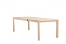 Slider Rektangulært spisebord med glidende lamell 170 x 95, naturfarget thumbnail