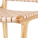 Krakk beige teak tre-skinn 45x57x95 thumbnail