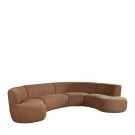 TRENDCOLLECTION FLORENCE U SOFA CORAL BOUCLE thumbnail