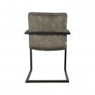 MILO DINING CHAIR HUNTER GREEN VELOUR thumbnail