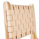 Krakk beige teak tre-skinn 45x57x95 thumbnail
