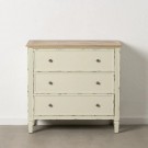 COMMODE BEIGE WOOD 90 X 42 X 85 CM thumbnail