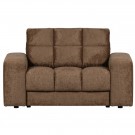 WOOOD SECOND DATE LOVESEAT STRUCTURE VELVET BRASS thumbnail