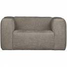 WOOOD BEAN ARMCHAIR IN EXTRA DURABLE POLYESTER FABRIC - GRAY COLOUR thumbnail