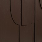 WOOOD NOTICE CABINET WOOD Expresso eller Burgunder thumbnail