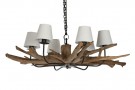 CEILING LAMP TEAK IRON 130X130X35 LA-217893 thumbnail