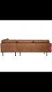 BePureHome RODEO CORNER SOFA LEFT COGNAC ( Transportskade) thumbnail