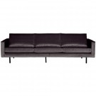 WOOOD RODEO 3 SEATER VELVET ANTRACIET thumbnail