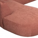 WOOOD POLLY SOFA U-SHAPE LEFT PINK thumbnail