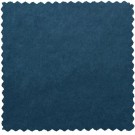WOOOD RODEO HOCKER ON LEGS VELVET TEAL thumbnail