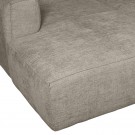 WOOOD BEAN CHAISE LONGUE LEFT HEFTY MELANGE TRAVERTIN thumbnail