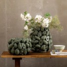 VASE GREEN CERAMIC DECORATION 32 X 32 X 23 CM thumbnail