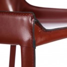 Denzzo CHAIR BROWN SKIN ROOM 48 X 52 X 86 CM thumbnail
