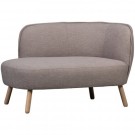 WOOOD HAZEL SMALL SOFA RIGHT GREIGE thumbnail