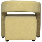 WOOOD RADIATE ARMCHAIR TEXTURED LIME thumbnail