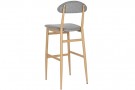 BARSTOL - STOOL POLYESTER METAL 43X50X108 LIGHT GRAY thumbnail