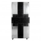 Sussex 86x80x177cm trukket med skinn - Airplane-serien thumbnail