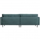 WOOOD RODEO CLASSIC SOFA 3-SEATER VELVET TEAL thumbnail