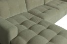 Vtwonen BAR CHAISE LONGUE WOVEN FABRIC LEFT GREEN thumbnail
