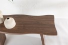 Kirkenes Skrivebord 40 x 120 Valnøtt, OBS kommer ikke på lager før:  2025-01-21 thumbnail