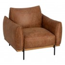 ARMCHAIR BROWN WEAVE-WOOD ROOM 102 X 89 X 86 CM SKU. 611815 thumbnail