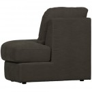 Vtwonen FAMILY 1-SEATELEMENT ROUNDCORNERRIGHT WOVENFABRIC ANTHRACITE thumbnail