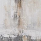 Abstrakt, håndmalt lerret 120x120 thumbnail