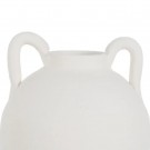 Vase hvit keramikk, håndlaget 16x16x20 thumbnail