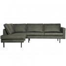 WOOOD RODEO CORNER SOFA LEFT ARMY thumbnail