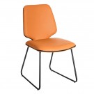 CHAIR CAMEL PU/METAL MODERN ROOM 45 X 61 X 84,50 CM thumbnail