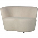 WOOOD STONE SMALL SOFA LEFT CREAM thumbnail