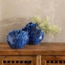 VASE BLUE CERAMIC DECORATION 20 X 12 X 18 CM (2stk) thumbnail