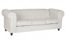 COUCH POLYESTER WOOD 209X84X76 CREAM thumbnail