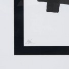 2stk, Abstrakt, håndmalt 54x60 thumbnail