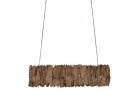 CEILING LAMP TEAK IRON 160X30X40 HECHO A MANO LA-217895 thumbnail